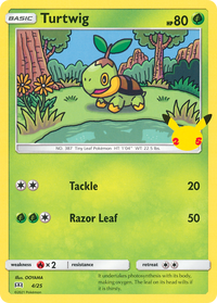 Turtwig [McDonald's 25th Anniversary Promos] - Deck Out Gaming