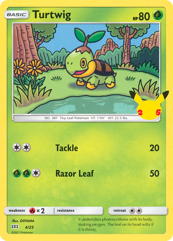 Turtwig [McDonald's 25th Anniversary Promos] - Deck Out Gaming