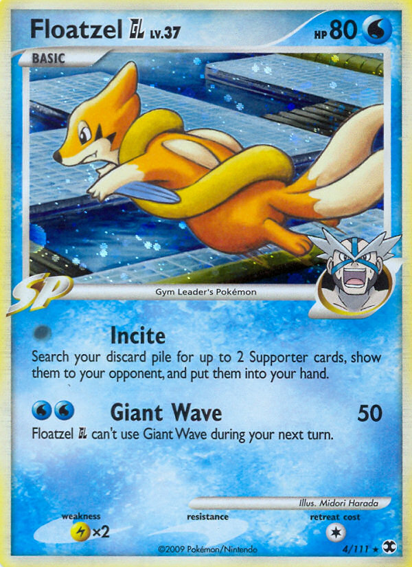 Floatzel GL (4) [Rising Rivals] Reverse Holofoil - Deck Out Gaming