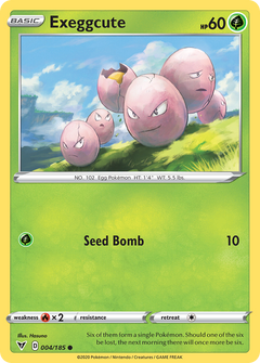 Exeggcute [SWSH04: Vivid Voltage] Reverse Holofoil - Deck Out Gaming