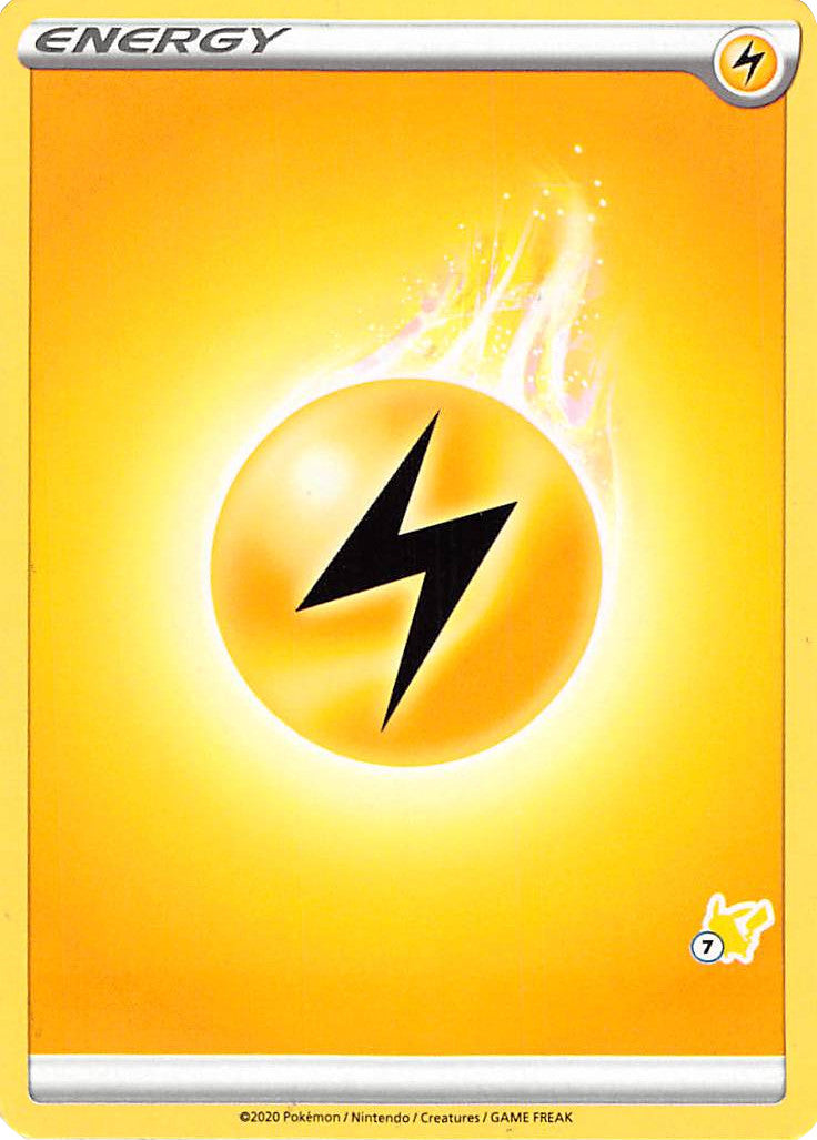 Lightning Energy (Pikachu Stamp #7) [Battle Academy 2022] - Deck Out Gaming