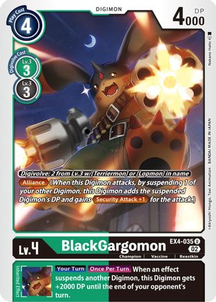 BlackGargomon (EX4-035) [Alternative Being Booster]