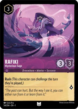 Rafiki - Mysterious Sage (54/204) [The First Chapter] - Deck Out Gaming