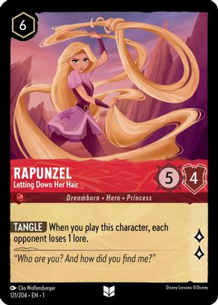 Rapunzel - Letting Down Her Hair (121/204) [The First Chapter] - Deck Out Gaming