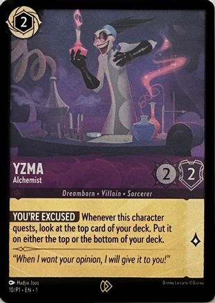 Yzma - Alchemist (10) [Disney Lorcana Promo Cards] Cold Foil - Deck Out Gaming