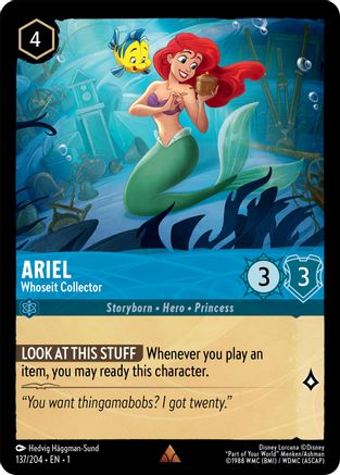 Ariel - Whoseit Collector (137/204) [The First Chapter] Cold Foil