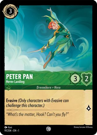 Peter Pan - Never Landing (91/204) [The First Chapter] - Deck Out Gaming