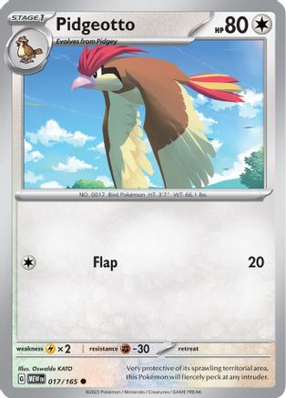 Pidgeotto (17) [SV: Scarlet and Violet 151] - Deck Out Gaming