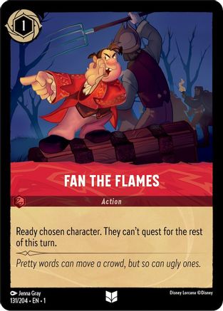 Fan the Flames (131/204) [The First Chapter] Cold Foil - Deck Out Gaming