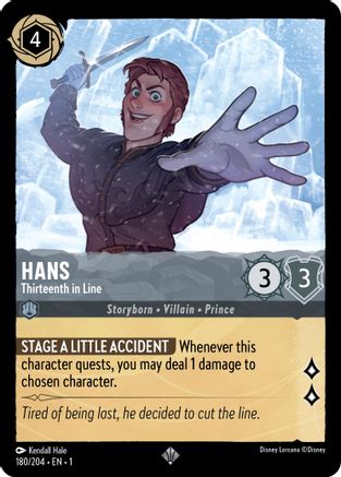 Hans - Thirteenth in Line (180/204) [The First Chapter] - Deck Out Gaming