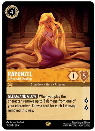 Rapunzel - Gifted with Healing (18/204) [The First Chapter] - Deck Out Gaming