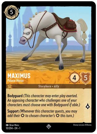 Maximus - Palace Horse (10/204) [The First Chapter] Cold Foil - Deck Out Gaming