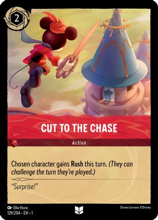 Cut to the Chase (129/204) [The First Chapter] - Deck Out Gaming