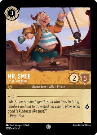 Mr. Smee - Loyal First Mate (15/204) [The First Chapter] - Deck Out Gaming