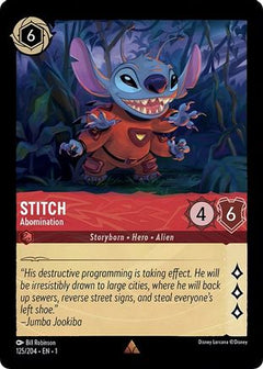 Stitch - Abomination (125/204) [The First Chapter] - Deck Out Gaming