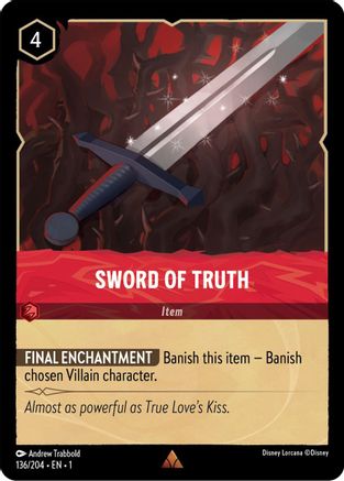 Sword of Truth (136/204) [The First Chapter] Cold Foil - Deck Out Gaming