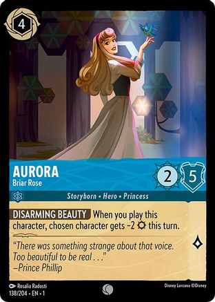 Aurora - Briar Rose (138/204) [The First Chapter] Cold Foil - Deck Out Gaming