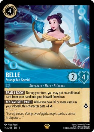 Belle - Strange but Special (142/204) [The First Chapter] Cold Foil - Deck Out Gaming