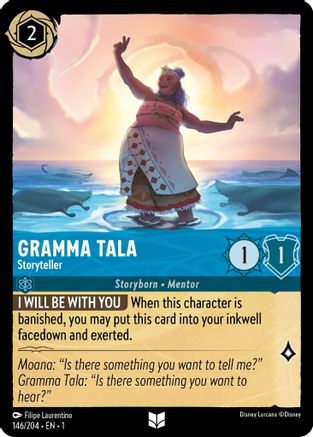 Gramma Tala - Storyteller (146/204) [The First Chapter] Cold Foil - Deck Out Gaming