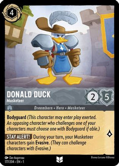Donald Duck - Musketeer (177/204) [The First Chapter] - Deck Out Gaming