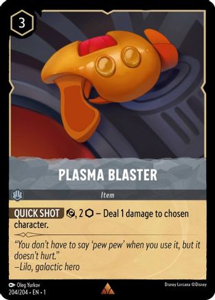 Plasma Blaster (204/204) [The First Chapter] Cold Foil - Deck Out Gaming