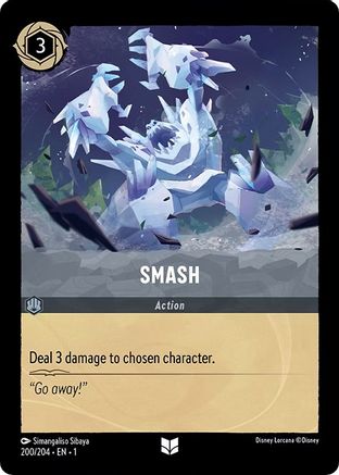 Smash (200/204) [The First Chapter] Cold Foil - Deck Out Gaming