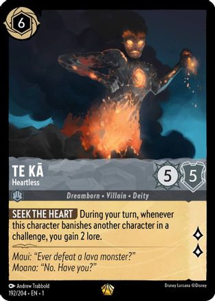 Te Ka - Heartless (192/204) [The First Chapter] Cold Foil - Deck Out Gaming