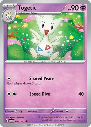 Togetic (44) [SV03: Obsidian Flames] - Deck Out Gaming