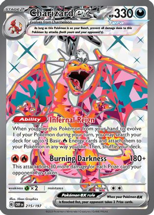 Charizard ex (214) [SV03: Obsidian Flames] Holofoil - Deck Out Gaming