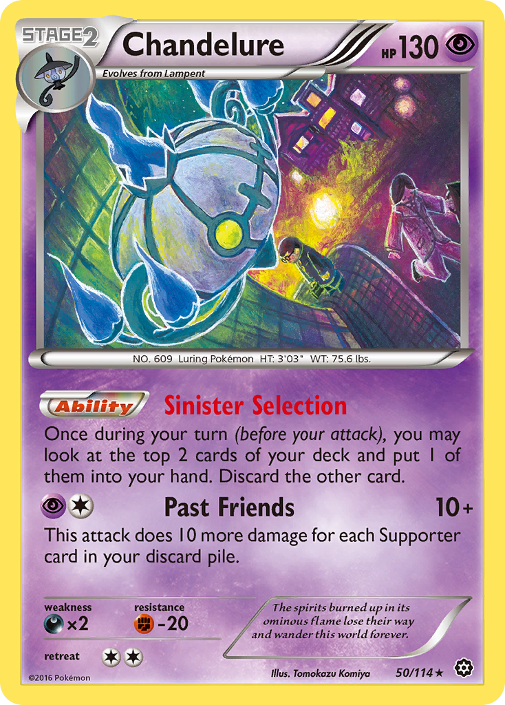 Chandelure (50) [XY - Steam Siege] - Deck Out Gaming