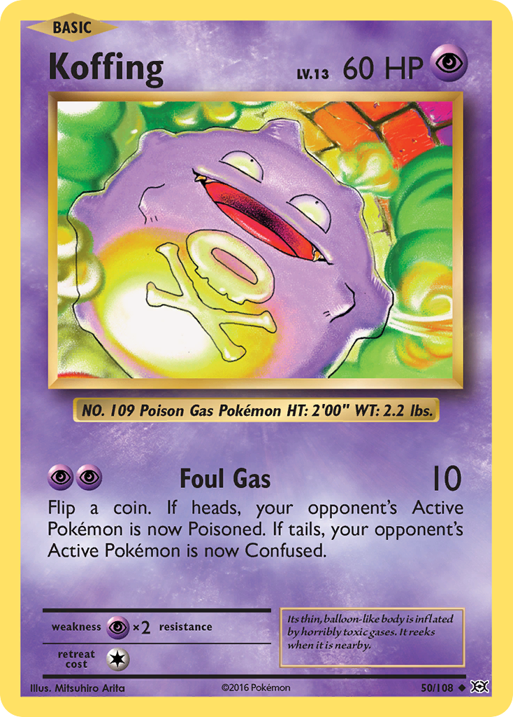 Koffing (50) [XY - Evolutions] - Deck Out Gaming