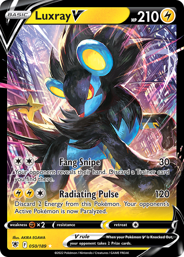 Luxray V (050/189) [Sword & Shield: Astral Radiance] - Deck Out Gaming