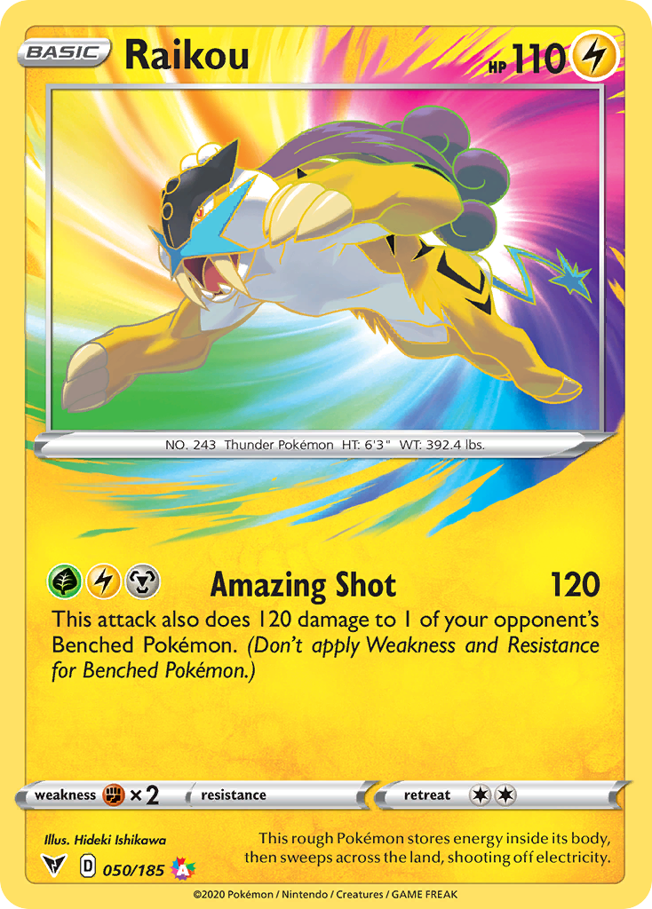 Raikou [SWSH04: Vivid Voltage] - Deck Out Gaming