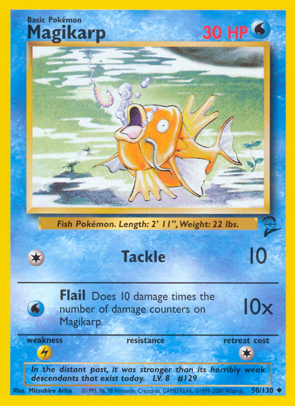 Magikarp (50) [Base Set 2] - Deck Out Gaming