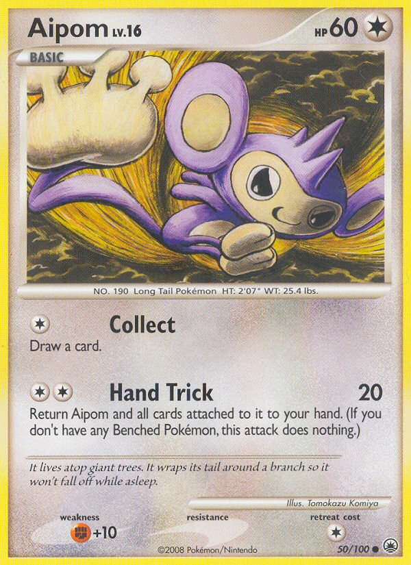 Aipom (50) [Majestic Dawn] Reverse Holofoil