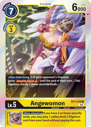 Angewomon (Resurgence Booster Reprint) (BT3-039) [Resurgence Booster] Foil