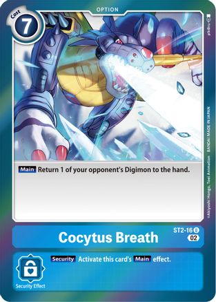 Cocytus Breath (Resurgence Booster Reprint) (ST2-16) [Resurgence Booster] Foil
