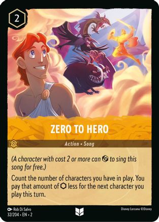 Zero To Hero (32/204) [Rise of the Floodborn] Cold Foil - Deck Out Gaming