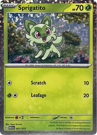 Sprigatito (1) [McDonald's Promos 2023] Holofoil - Deck Out Gaming