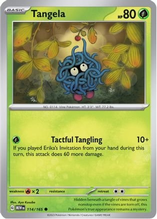 Tangela - 114/165 (114) [SV: Scarlet and Violet 151] Reverse Holofoil - Deck Out Gaming