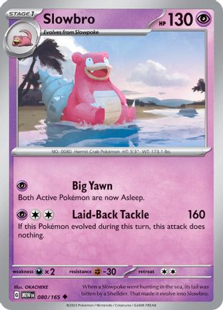 Slowbro (80) [SV: Scarlet and Violet 151] Reverse Holofoil - Deck Out Gaming