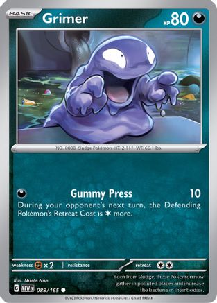 Grimer (88) [SV: Scarlet and Violet 151] - Deck Out Gaming