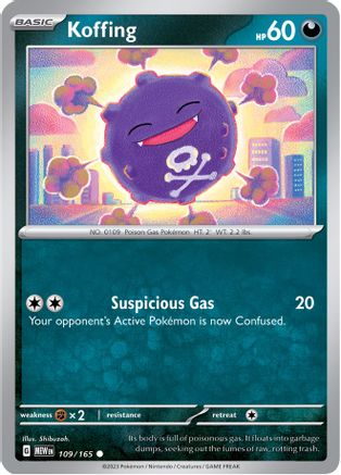 Koffing (109) [SV: Scarlet and Violet 151] Reverse Holofoil - Deck Out Gaming