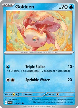 Goldeen (118) [SV: Scarlet and Violet 151] Reverse Holofoil - Deck Out Gaming