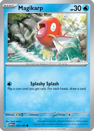 Magikarp (129) [SV: Scarlet and Violet 151] Reverse Holofoil - Deck Out Gaming