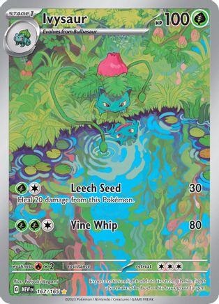 Ivysaur - 167/165 (167) [SV: Scarlet and Violet 151] Holofoil - Deck Out Gaming