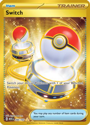 Switch - 206/165 (206) [SV: Scarlet and Violet 151] Holofoil - Deck Out Gaming