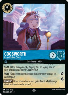 Cogsworth - Grandfather Clock (142/204) [Rise of the Floodborn] - Deck Out Gaming