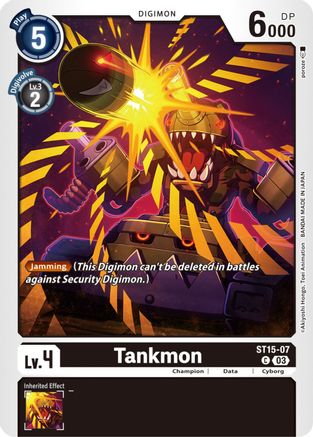 Tankmon (ST15-07) [Starter Deck 15: Dragon of Courage]