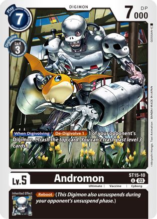 Andromon (ST15-10) [Starter Deck 15: Dragon of Courage]